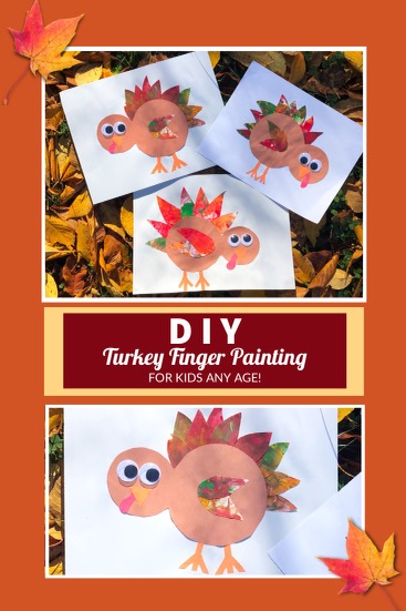 DIY: Finger Painting Turkey Art - Shay Jackson